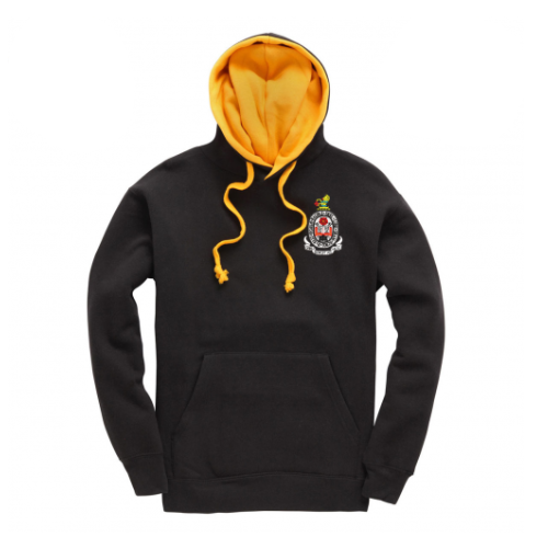 W73 Premium Contrast Hoodie -CROSS