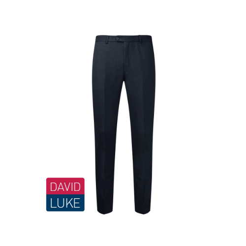 David Luke Ultra Slim Fit Trousers Black