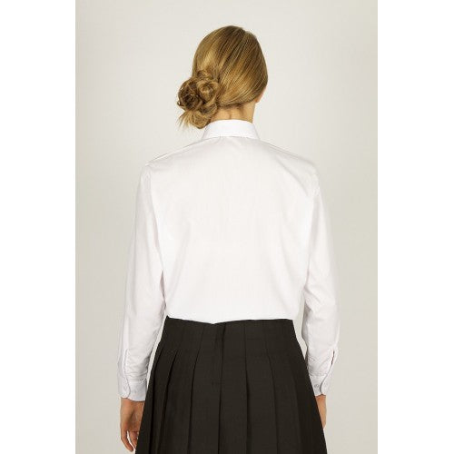 Trutex Long Sleeve Easycare Polycotton Blouses - Twin Pack