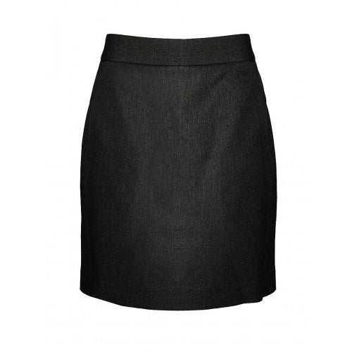 S-Cut Straight Skirt