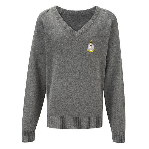 V Neck Pullover -CROSS