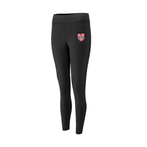 Performance Sports Leggings with School logo -HHS