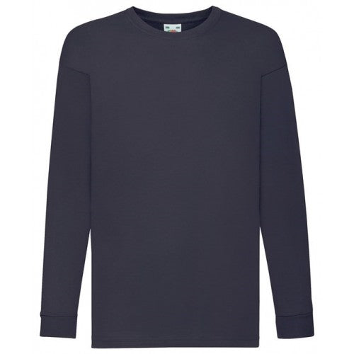 Navy T-Shirt Long Sleeve - No logo