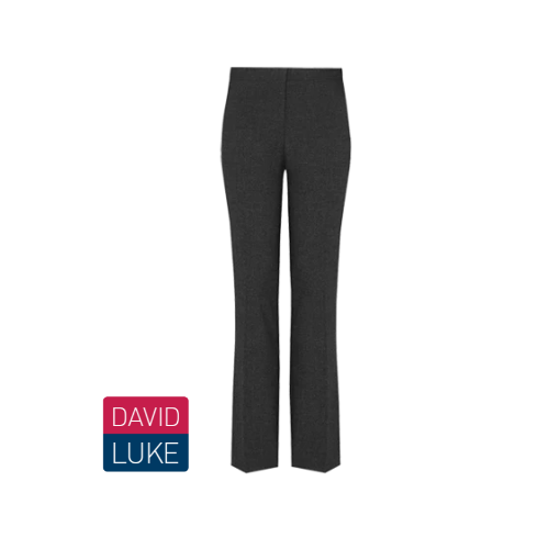 David Luke DL965 Girls Slim Leg Trouser Grey