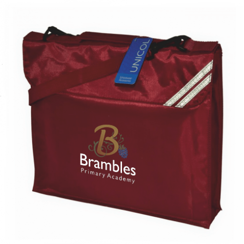 Expandable Bookbag with Strap - bramb
