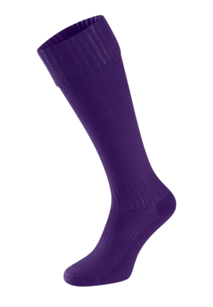 Purple Sports Socks
